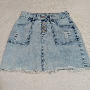 - Justice denim jean skort size 12